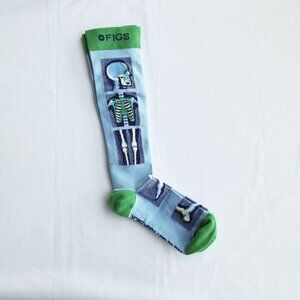 Authentic Figs X-Ray Compression Socks Size M Trendy Comfortable Fit New